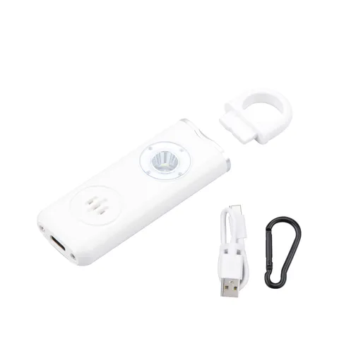 Personal Self Defense Alarm 130dB Anti-wolf Alert W/LED Light Anti-wolf Alert