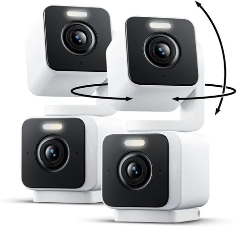 WYZE Duo Cam Pan 2 Pack 2K 360 Indoor Outdoor