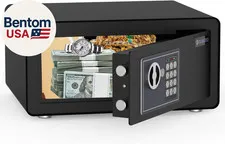 0.8 Cub Safe - Hidden Home Security Safe for Money, Jewelry, Documents, Solid St
