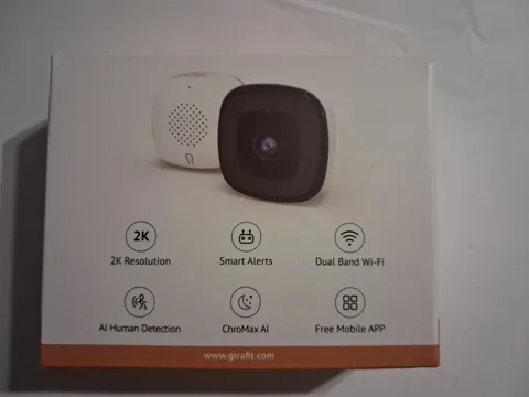 2K Window Camera with WiFi 2.4G Indoor Home Camera with Starlight Night Vision