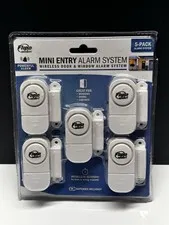 Flipo Mini Entry Alarm System 5-Pack Wireless Door & Window System - NEW