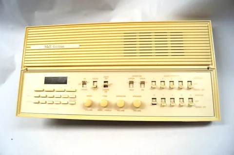 M&S Systems MC350 Intercom System 300/350 Master Station Intercom PoR E163