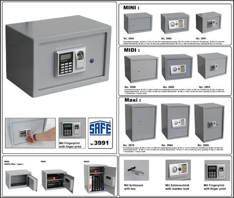 SAFE-3991-MINI-Fingerprint-Wall-Safe-Furniture-Safe-Cash-Safe