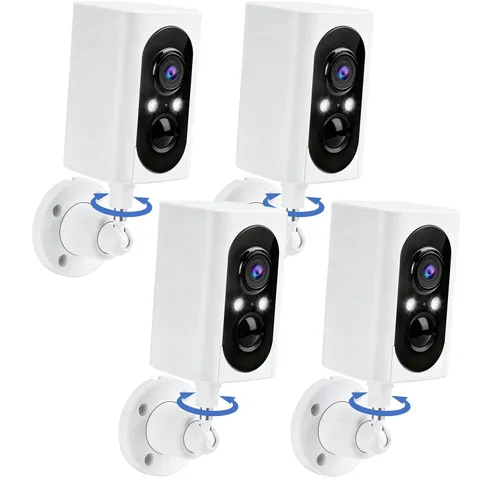 355 Degree Pan Security Camera Wireless 2K Battery