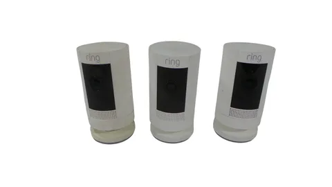 Lot of 3 Ring Stick Up Cam 5UM7E5 3rd Gen In/Outdoor Battery Security Camera