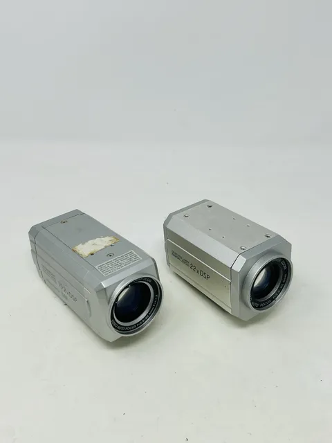 Lot of 2 CCTV Color Video Cameras 192x DSP 22x DSP LTS LTCR146ZMS9 B36