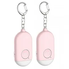 2X Personal Alarm Rechargeable Emergency  SOS Alert Rape5531