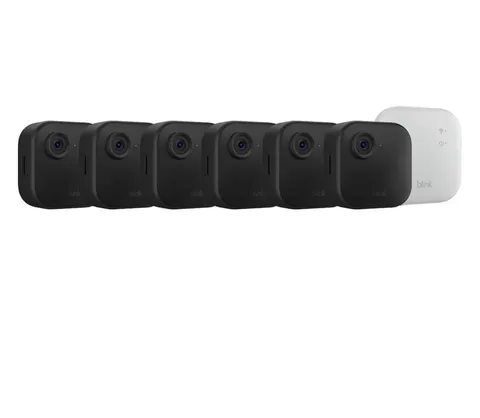 Blink Outdoor 4 XR , 6  Camera System w/Sync Module Included New Sealed