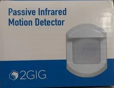 2GIG PIR1-345 Passive Infrared Motion Detector White,  New.
