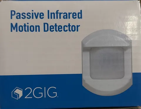 2GIG PIR1-345 Passive Infrared Motion Detector White,  New.