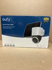 eufy 4G LTE Cam S330 4K Cellular Wireless Security Camera Solar Powered+SIM Card