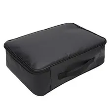 Fireproof Document Box With Lock Fiberglass Multi-Layer File Safe