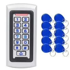 Waterproof Stand Alone Access Control Keypad,Metal RFID Card Reader,Door Acce...