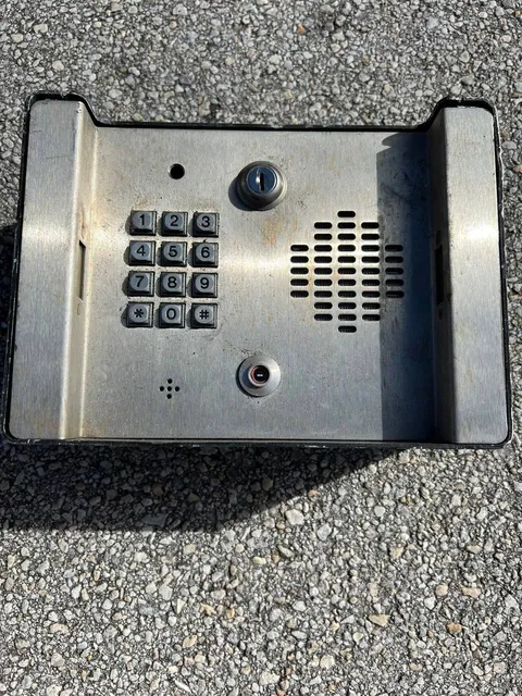 Access Control Gate Keypad Intercom Panel (Telephone Entry System)