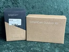 SimpliSafe SSCM1 Security HD Camera With Outdoor Kit