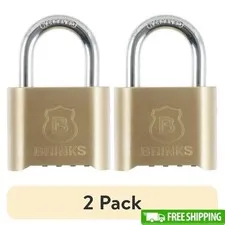 Resettable Combination Padlock 50mm Solid Brass High Security Cut Pry Resistant