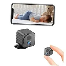 Mini Camera, 1080P Wireless Indoor Camera for Home Security, 60-Days Battery
