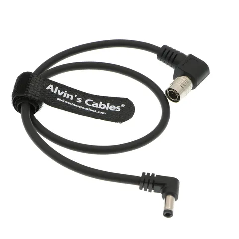 4 Pin Hirose Male To DC Jack Power Cable For Sound Devices 633/644/688 Zoom