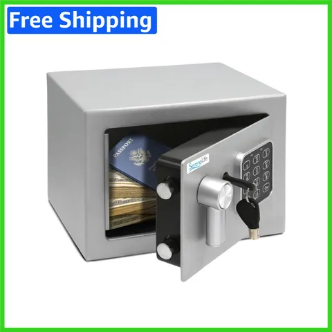 Portable Electronic Safe Box - Heavy Duty 9.1 x 6.7