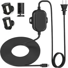 Weatherproof Power Cord for Ring Outdoor Cam Plus/Ring Spotlight Cam Plus/Pro (B