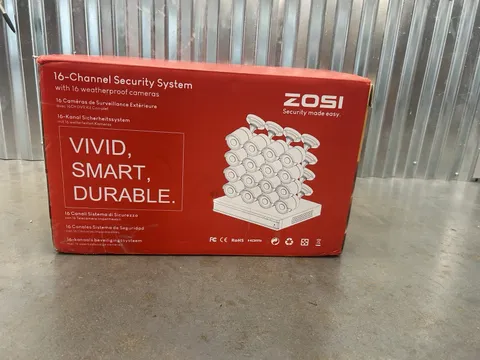 ZOSI CCTV DVR Recorder  OPENED BOX