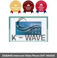 ZIGBANG Intercom Video Phone Digital Front Door Wall Pad SHT-NA500