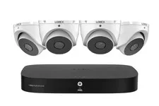 Lorex 1080p 8 Channel 1TB Wired DVR System with Four 1080p HD CVI Dome Cameras