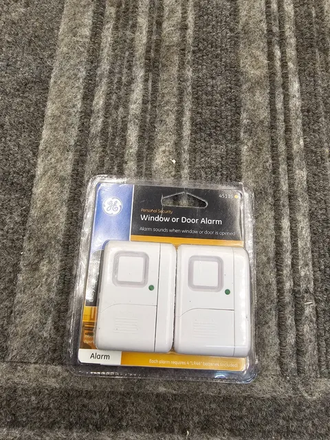 (QTY 4) GE 45115: Personal Security Wireless Window or Door Alarm