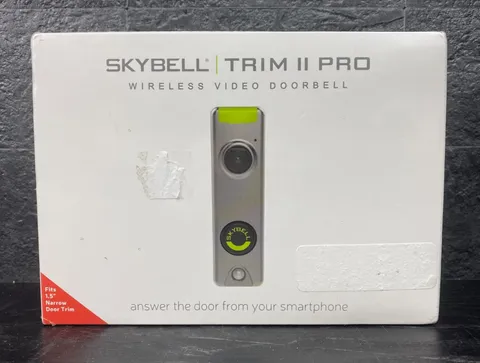 SkyBell TRIM II PRO - Wi-Fi Door Bell Camera - Brand New / Sealed