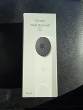 Google Nest Doorbell 2K Camera (Wired - 3rd Gen) Linen - New in Box