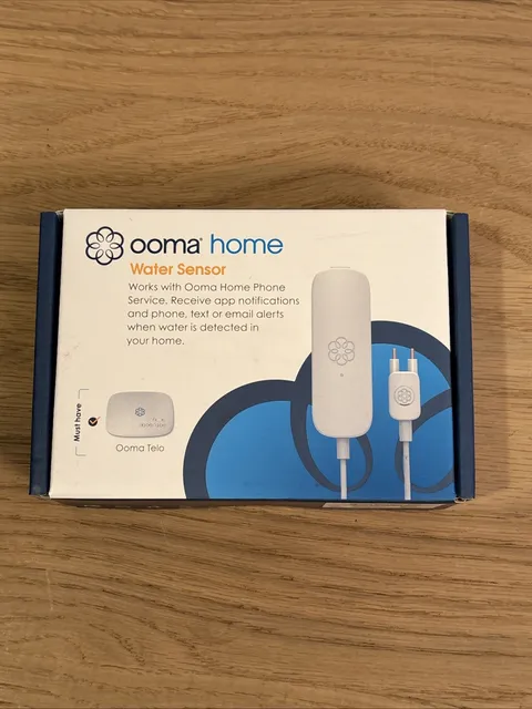 Ooma Home Water Sensor Detector 100-0319-500 New in Box Sealed