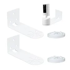 2 Pack Adhesive Wall Mount Compatible with Ring Pan-Tilt Indoor Cam,Ring Indo...