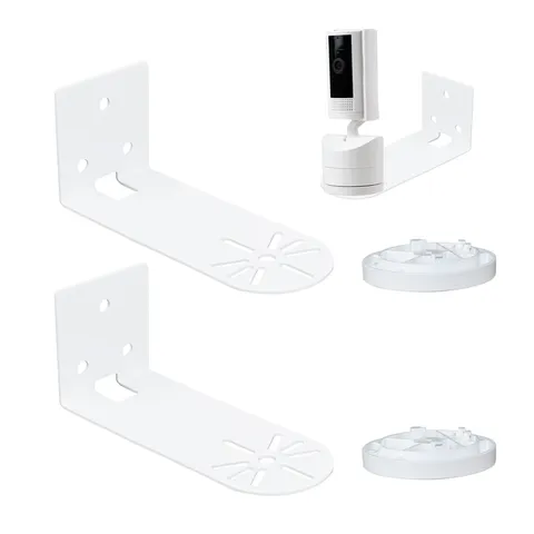 2 Pack Adhesive Wall Mount Compatible with Ring Pan-Tilt Indoor Cam,Ring Indo...