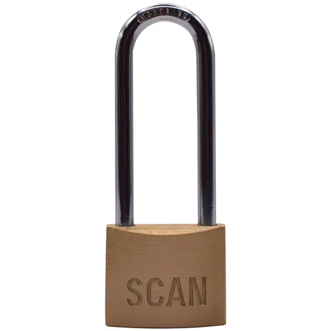 Scan BC0440L Brass Lock 40mm Long Lock