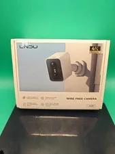 LNDU CL01 4K Wire-Free Wi-Fi IP Surveillance Camera Night Vision Motion White