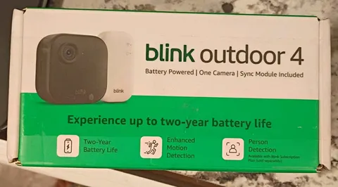 Blink Outdoor 4 HD Wireless Security Camera w/ Sync Module, Alexa