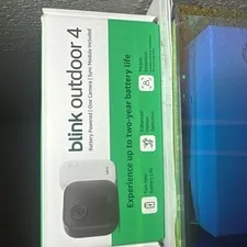 New Blink Outdoor 4 (4th Gen) Smart Security Camera Wire Free W/ Sync Module