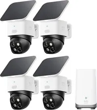 NEW eufy Security SoloCam S340 4-Cam Kit (HomeBase S380)