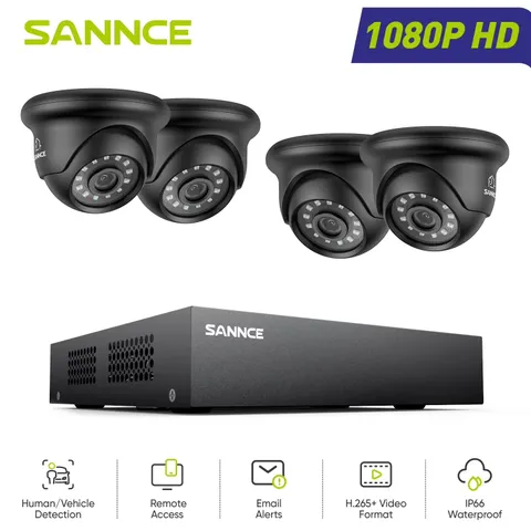 CCTV Security Camera System 1080P 100Ft Full Colour Night Vision, 8 Channel Digi