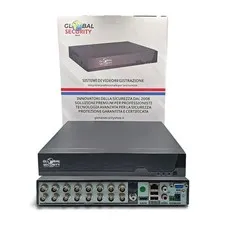 Novatek 16 Channel 5MP Real-Time XVR Hybrid GSS Ultra AI Dual HDD 4K Audio DVR