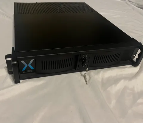 exacqVision IPS-8000-R2 is a legacy 2U rackmount surveillance server 