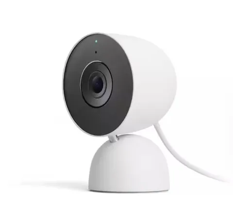 Google Nest Cam Indoor (Wired, 3rd Gen) - Indoor Security Camera w 2K HDR Video
