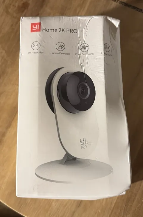 YI Pro 2K Home Security Camera 2.4Ghz Indoor For Person Vehicle Alexa Smart New
