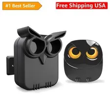 Driveway Alarm- 1/2 Mile Long Range Wireless Driveway Alarm Weather Resistant...