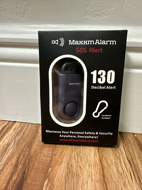 MaxxmAlarm/iMaxAlarm Eco Maxx Portable Personal Security Alarm Matte Blue