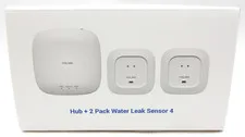 YOLINK SMART HOME HUB & 2 WATER LEAK SENSOR 4 SET, NEW IN OPEN BOX