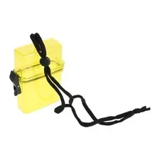 Diving Seal Box Dry Storage Case: Waterproof Floating Box with Lanyard & Latch