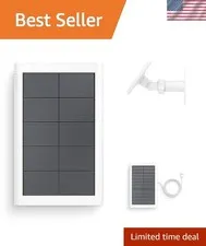 Small Solar Panel, 1.9W for Outdoor Cam Plus, Outdoor Cam Stick Up Cam, Stick...