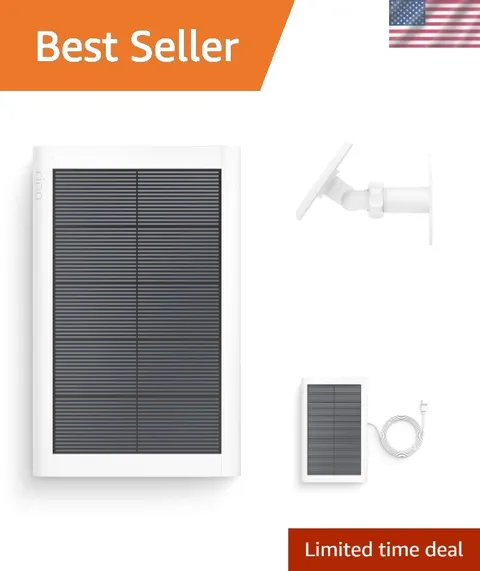 Small Solar Panel, 1.9W for Outdoor Cam Plus, Outdoor Cam Stick Up Cam, Stick...