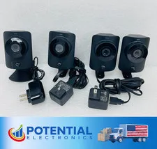 3x SimpliSafe Indoor Camera Wi-Fi HD Security Camera SSCM1 w/ 1x SSCm2